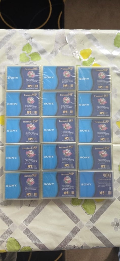 Sony DDS-3 data cartridges – 15 stuks, Computers en Software, Overige typen, Nieuw, Ophalen of Verzenden