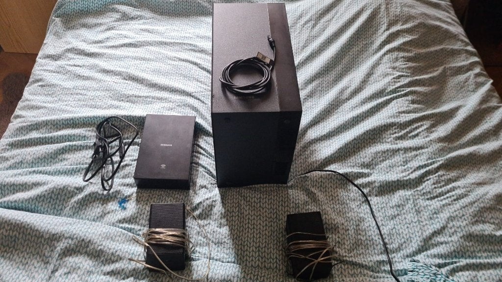Samsung Wireless Rear Speaker Kit, Ophalen, Zo goed als nieuw, Minder dan 60 watt, Overige merken