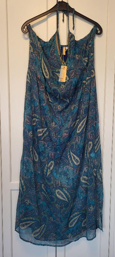 Nieuw! Beachwave jurk, strandjurk, blauw, maat 52, Blauw, Maat 46/48 (XL) of groter, Nieuw, Ophalen of Verzenden