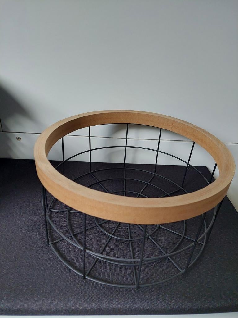 Leuke mand, Huis en Inrichting, Woonaccessoires | Schalen en Manden, Ophalen of Verzenden, Zo goed als nieuw, Rond, Overige materialen