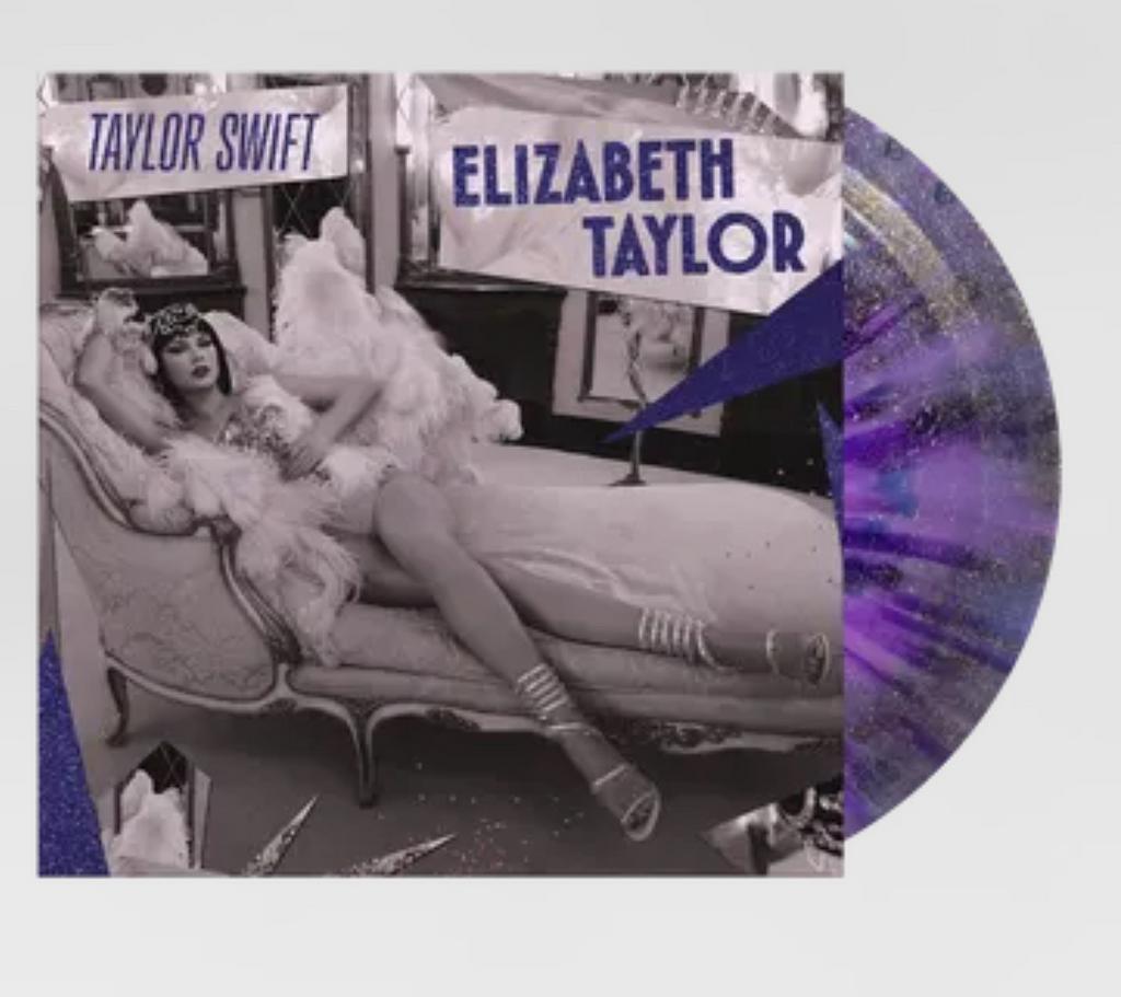7” Taylor Swift - Elizabeth Taylor - Violet Glitter Vinyl, 7 inch, Single, 2020 tot heden, Ophalen of Verzenden