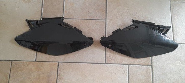 Honda CR 250 / CR 125 zwart Kappenset nieuw, Motoren, Ophalen of Verzenden