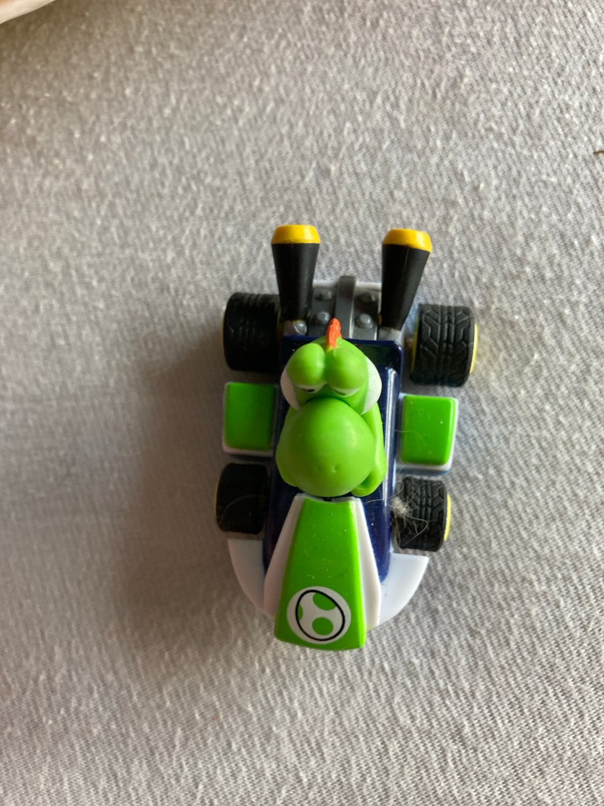 Yoshi Mario Kart speelgoedauto, Ophalen of Verzenden, Gebruikt