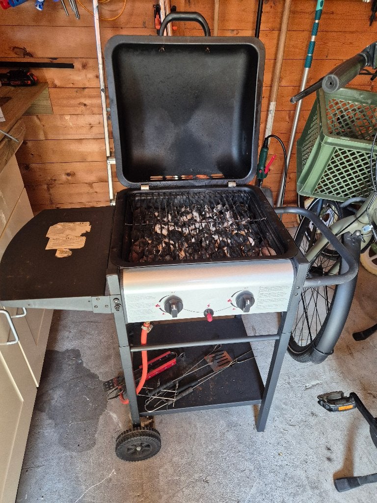 Gas bbq, Ophalen, Gebruikt