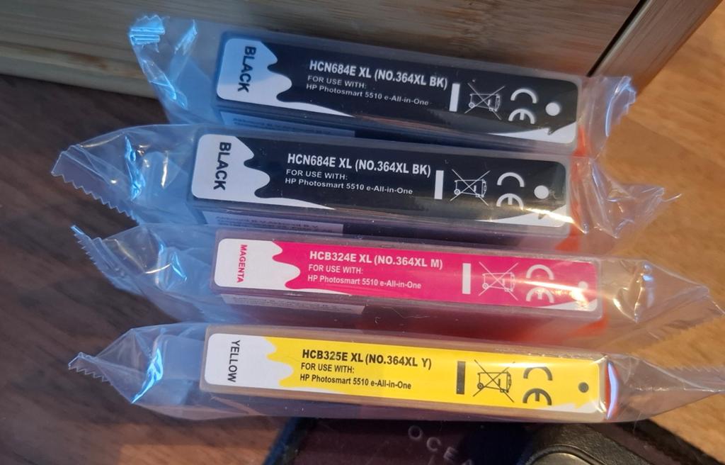 HP Cartridges Photosmart 5510 - 364XL, Nieuw in verpakking, Ophalen of Verzenden