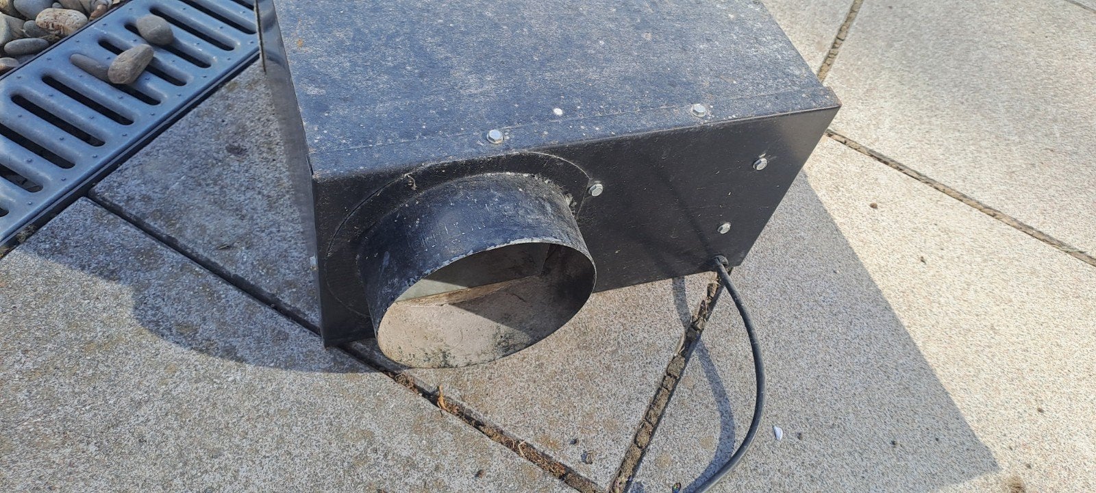Blower 220V voor kachel, gebruikt, Ophalen, Gebruikt