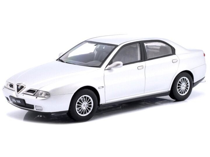 Alfa romeo 166 1999 zilver triple 9 nieuw 1:18, Ophalen, Nieuw, Auto, Overige merken