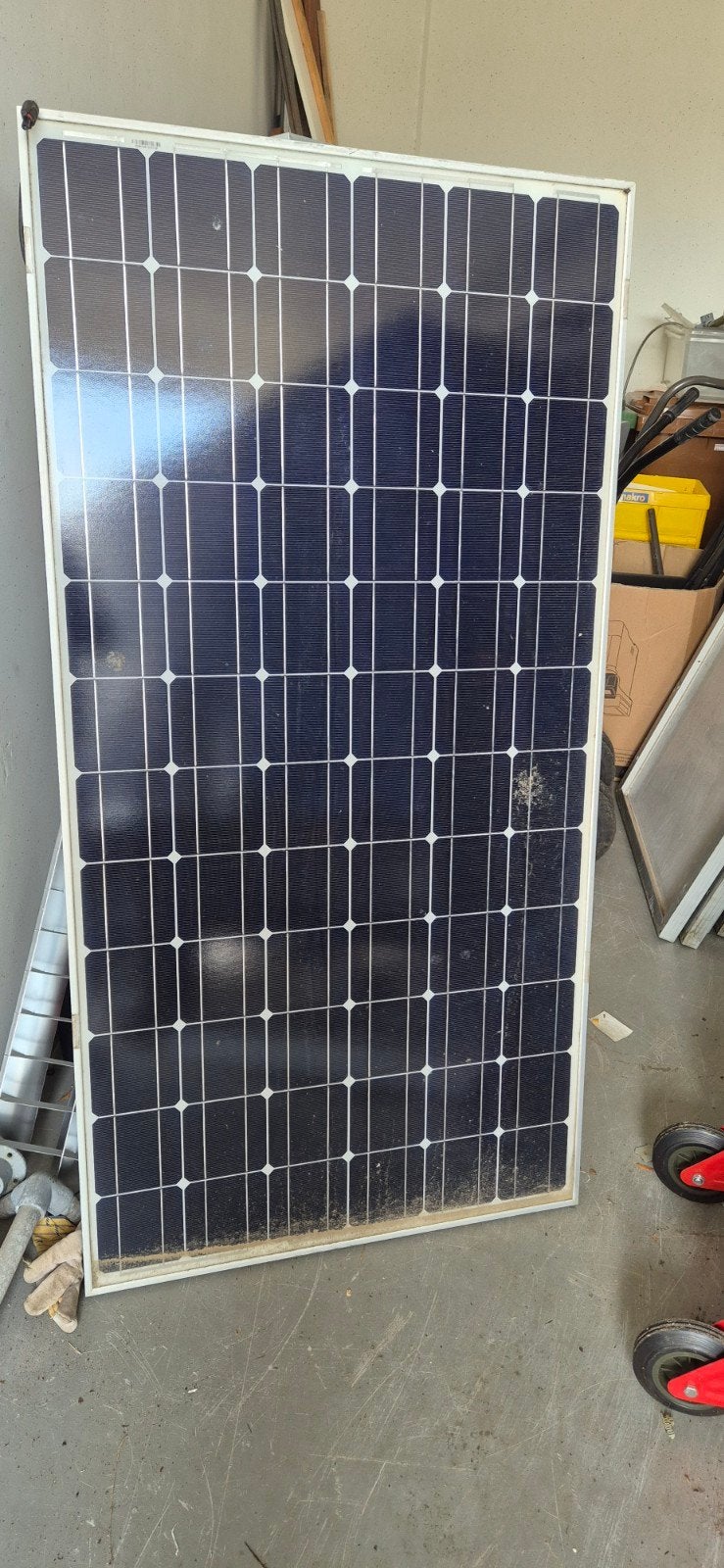nog maar 28 Zonnepanelen t by 5g- 195Wp op=op, Doe-het-zelf en Verbouw, Zonnepanelen en Toebehoren, Ophalen, Gebruikt, Paneel