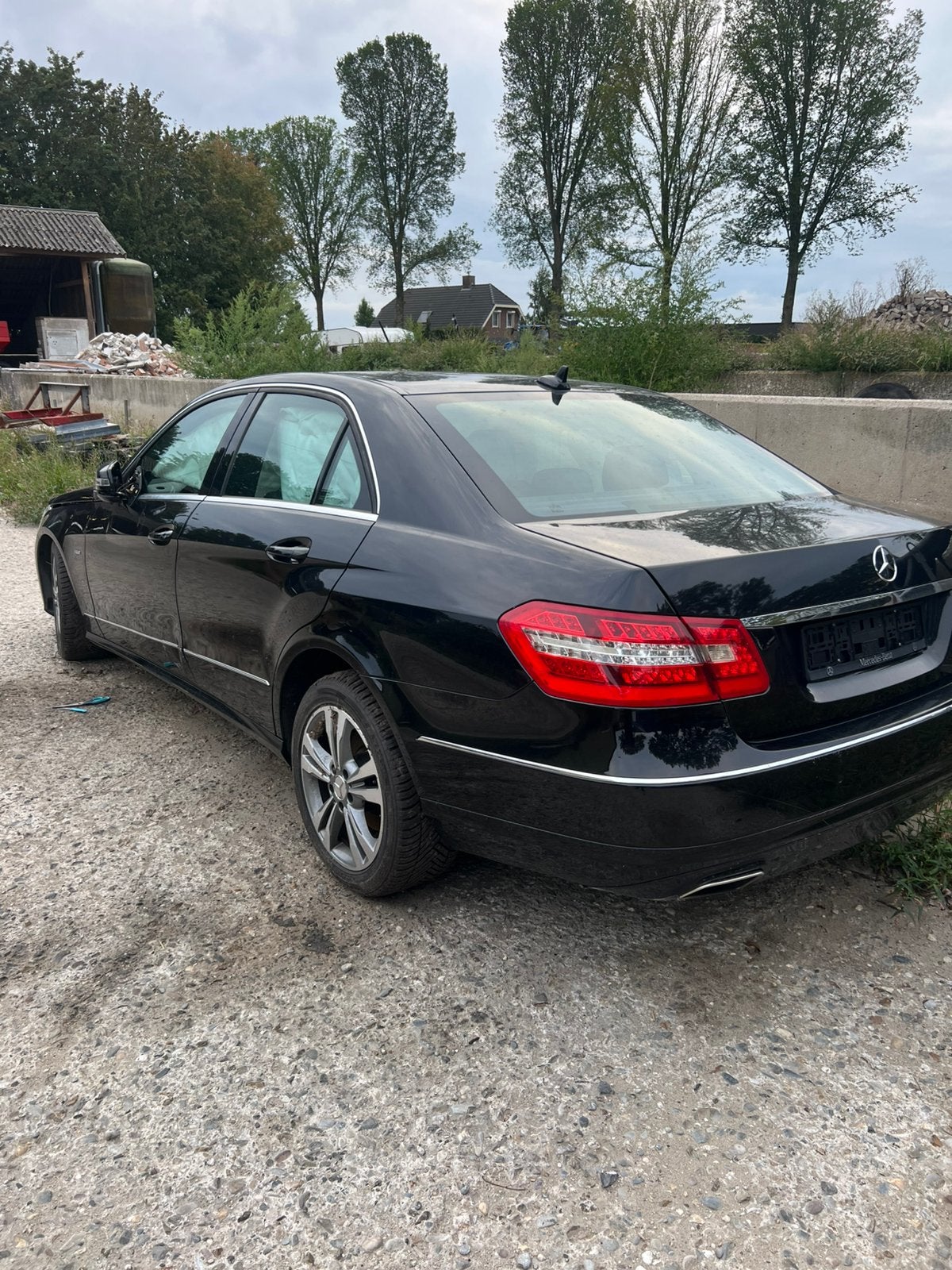 Mercedes-Benz E-Klasse E300 4 matic Loop/Sloop of Onderdelen, Auto's, Mercedes-Benz, 1715 kg, Leder en Stof, Zwart, 14 km/l