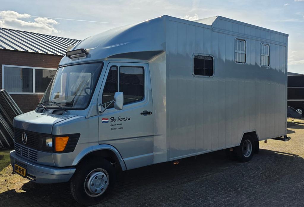 Mercedes 409D oldtimer paardenwagen, camper belastingvrij, Ophalen, Aluminium, Overige typen