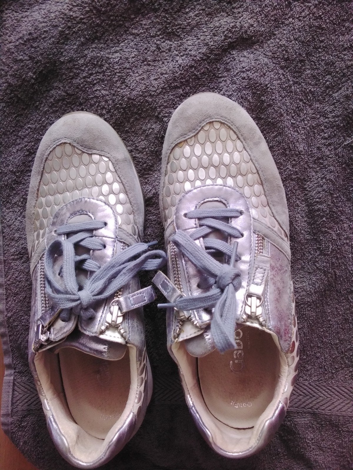 Gabor Comfort sneakers - Maat 6- Grijs/Zilver, Kleding | Dames, Gabor, Ophalen of Verzenden, Sneakers of Gympen, Grijs