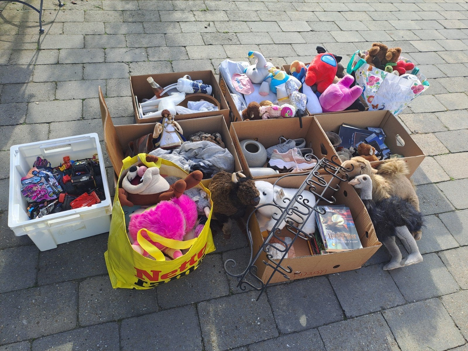 Vlooienmarkt spullen, Diversen, Ophalen
