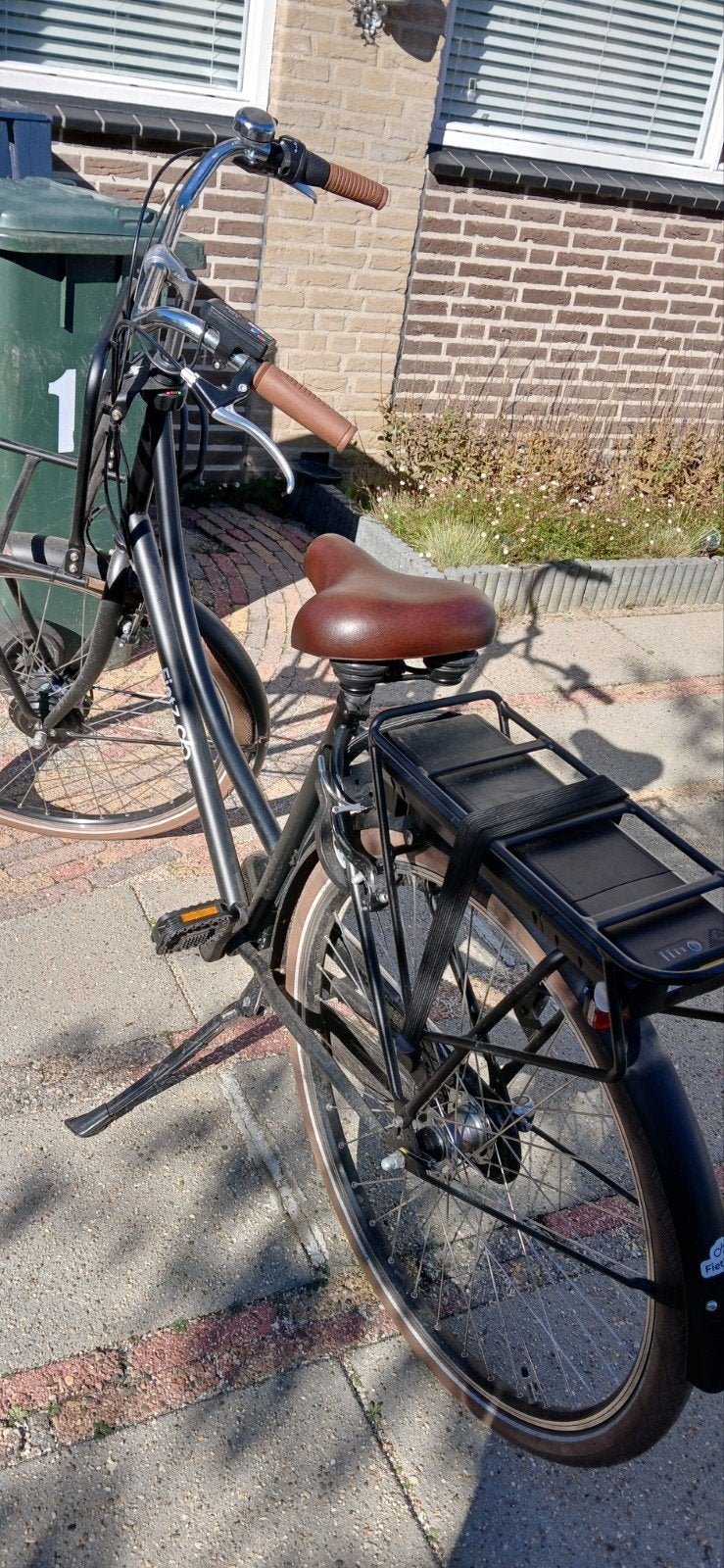 Fietz.OJ elektrische fiets met voordrager en 3 versnellingen, Fietsen en Brommers, Gebruikt, 51 tot 55 cm, 30 tot 50 km per accu