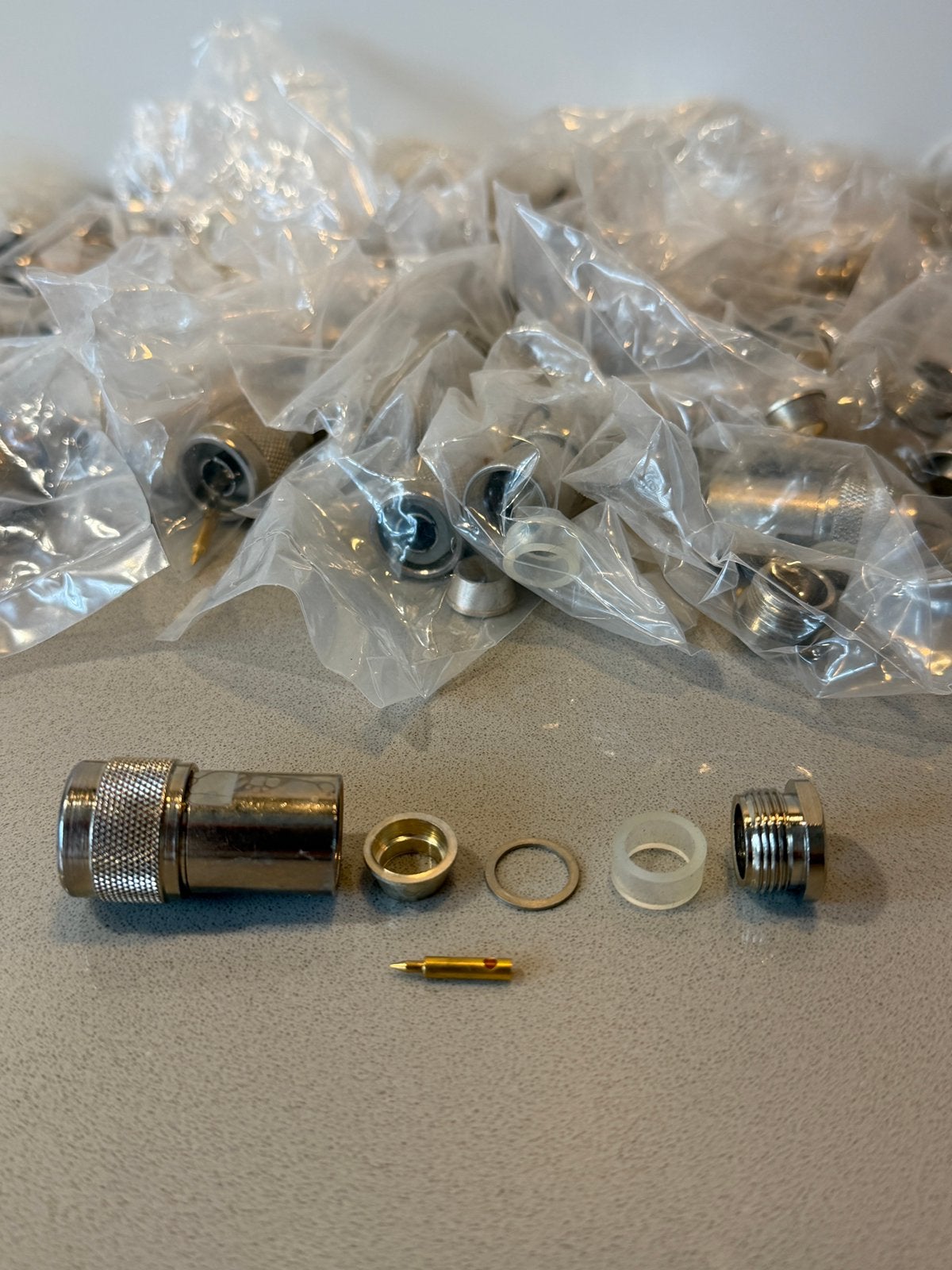 30x N connctor (tbv 10mm kabel), Telecommunicatie, Verzenden, Nieuw, Toebehoren