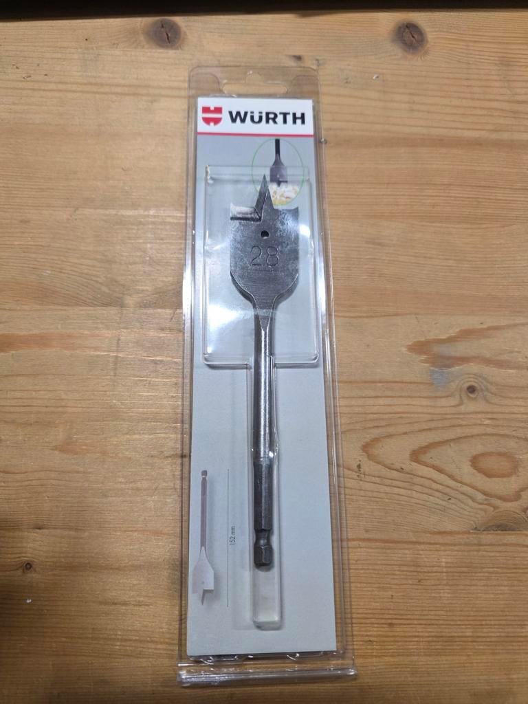 Wurth vlinder boor 28 152mm vlinderboor speedboor, Ophalen of Verzenden, Nieuw