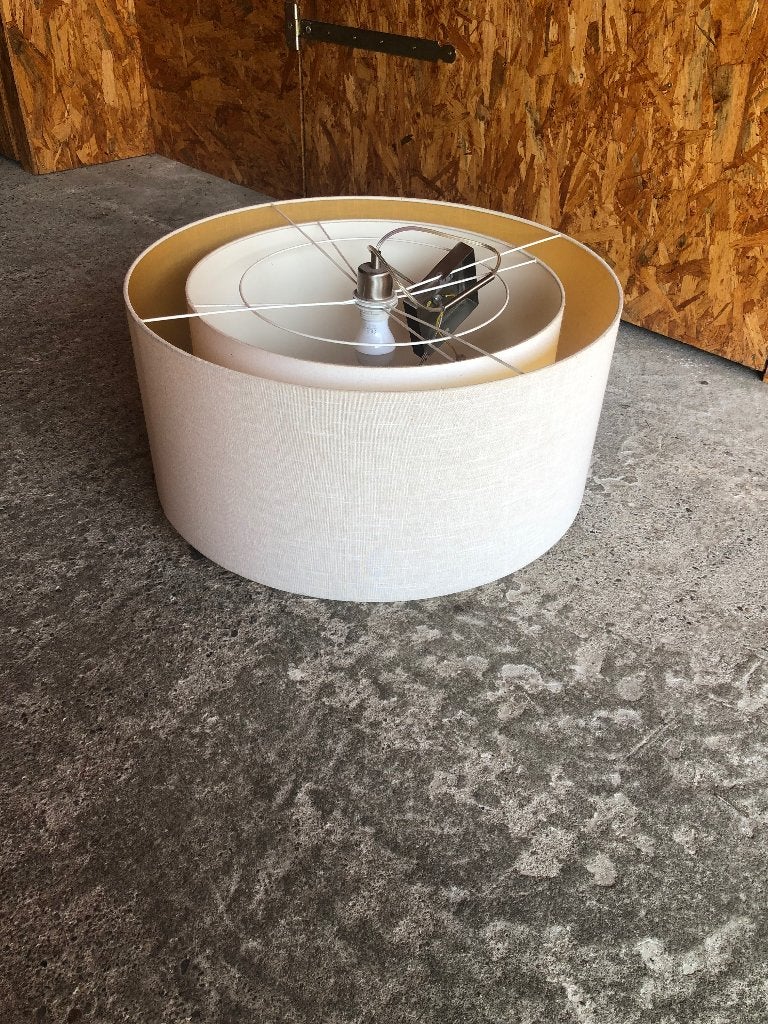 hangende lamp, Ophalen