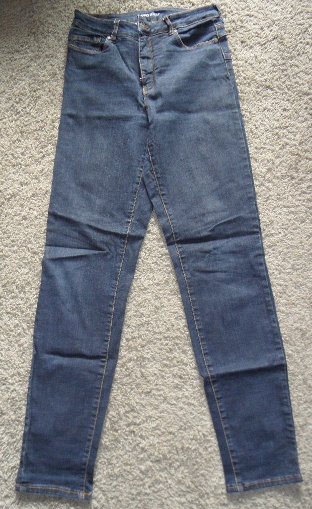 In goede staat: donkerblauwe jeans HEMA, maat 44, Blauw, Ophalen of Verzenden, Zo goed als nieuw, W33 - W36 (confectie 42/44)