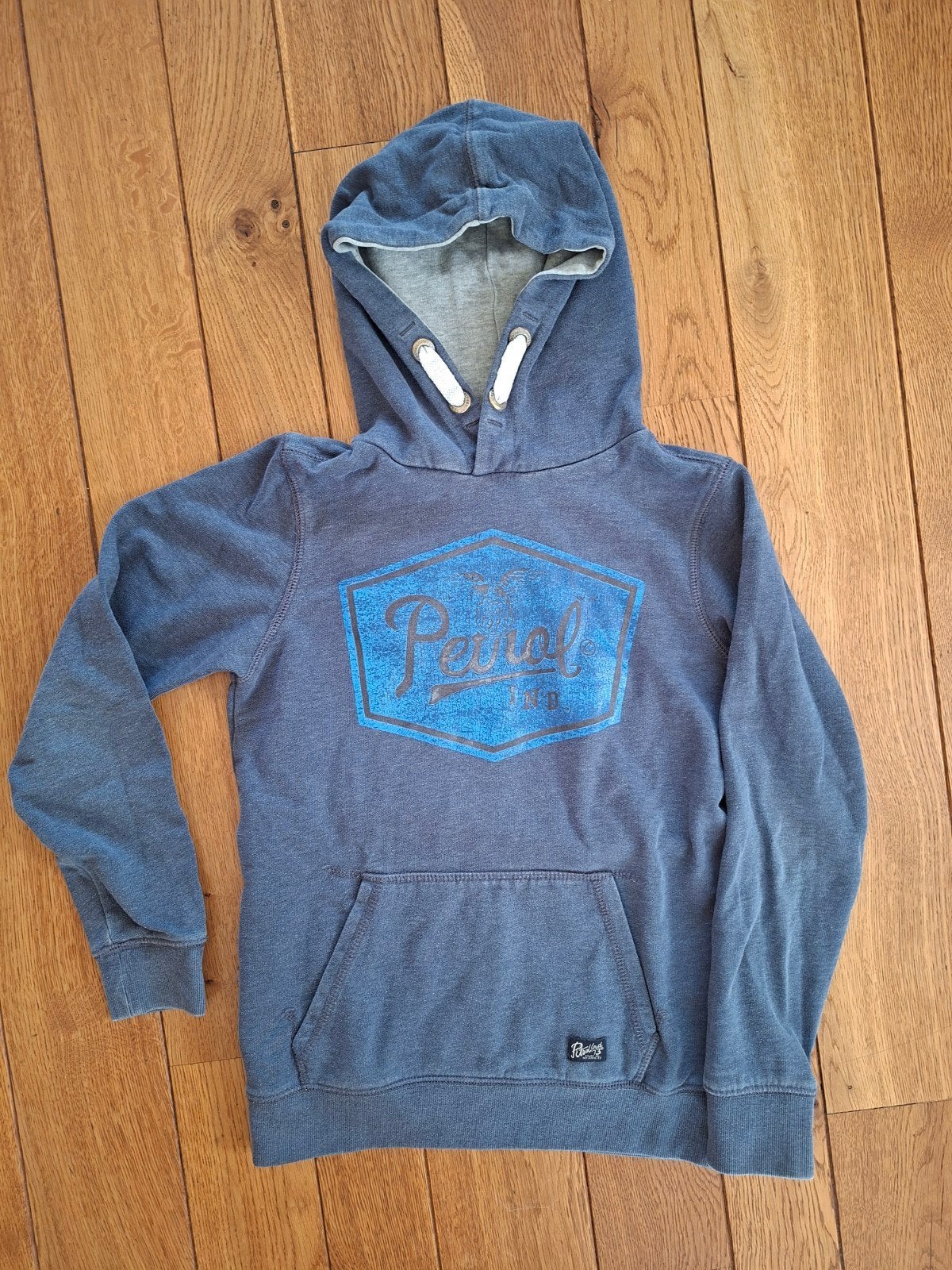 Petrol trui, maat 152, Ophalen of Verzenden, Zo goed als nieuw, Jongen, Trui of Vest