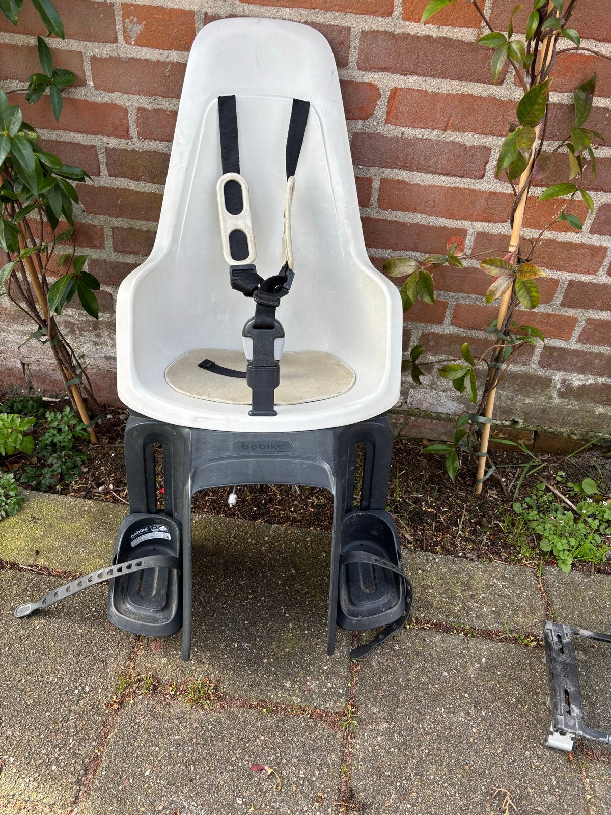 Bobike Maxi Go Achterzitje, Fietsen en Brommers, Fietsaccessoires | Fietsstoeltjes, Achterzitje, Ophalen, 15 t/m 25 kg, Gebruikt