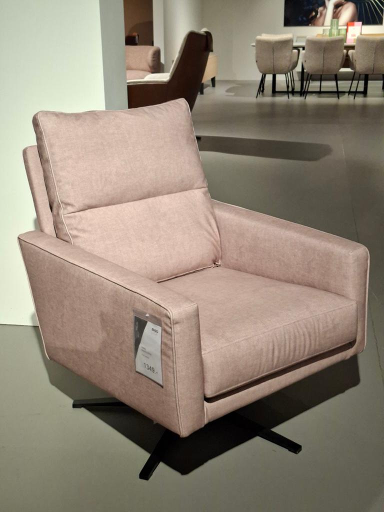 Showroommodel Enzo Luca Draaifauteuil Ombra, Ophalen, Nieuw, Stof