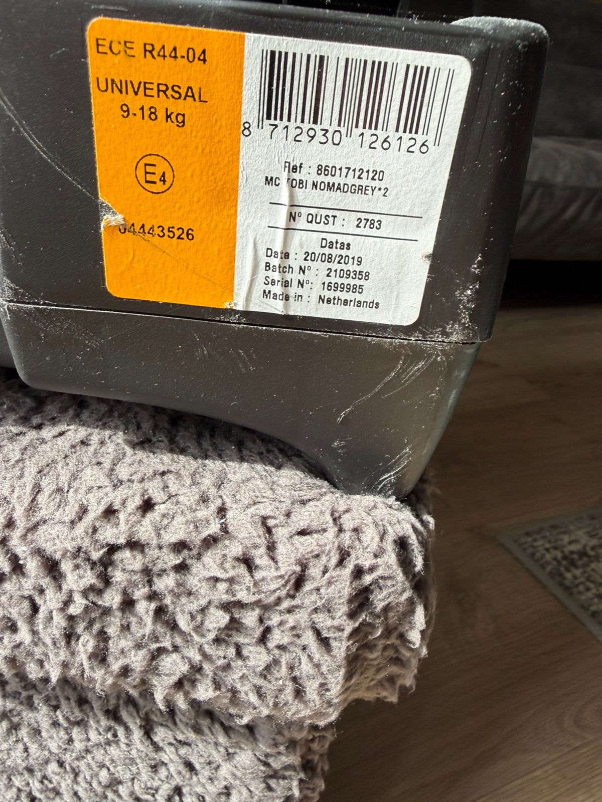 Autostoetje Maxi cosi, Ophalen, Autogordel, 9 t/m 18 kg, Maxi-Cosi
