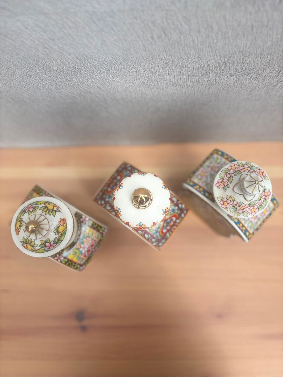 Vintage Sadler, tea collection, porseleinen voorraad potten, Vintage, Overige typen, Ophalen of Verzenden, Zo goed als nieuw