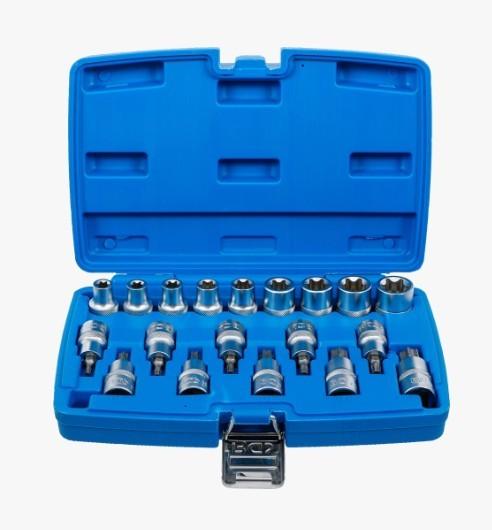 Torx doppenset binnen/buiten 19 dlg. Bgs [5100], Doe-het-zelf en Verbouw, Gereedschap | Handgereedschap, Ophalen of Verzenden