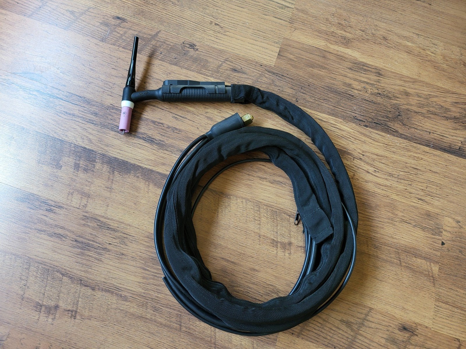 Flexibele Tig toorts SR26F lastoorts 250A 3,7M, Ophalen of Verzenden, Zo goed als nieuw, 150 tot 250 ampère, Tig