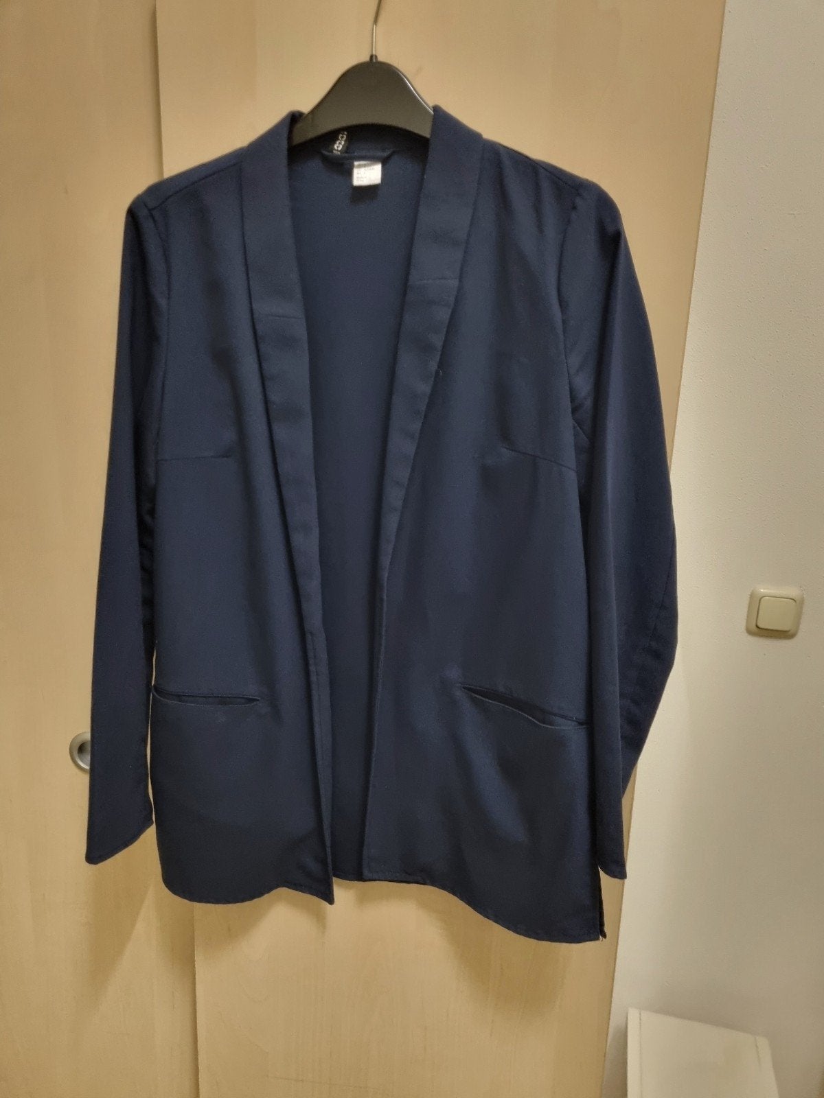 h&m blazer, Ophalen of Verzenden, Zo goed als nieuw, Maat 34 (XS) of kleiner, Blauw