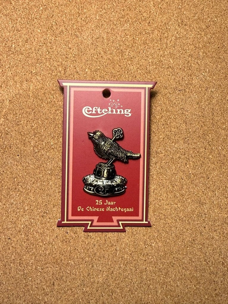 Efteling Pin | 25 jaar De Chinese Nachtegaal | EPP 476, Verzamelen, Efteling, Verzenden, Nieuw, Button of Speldje