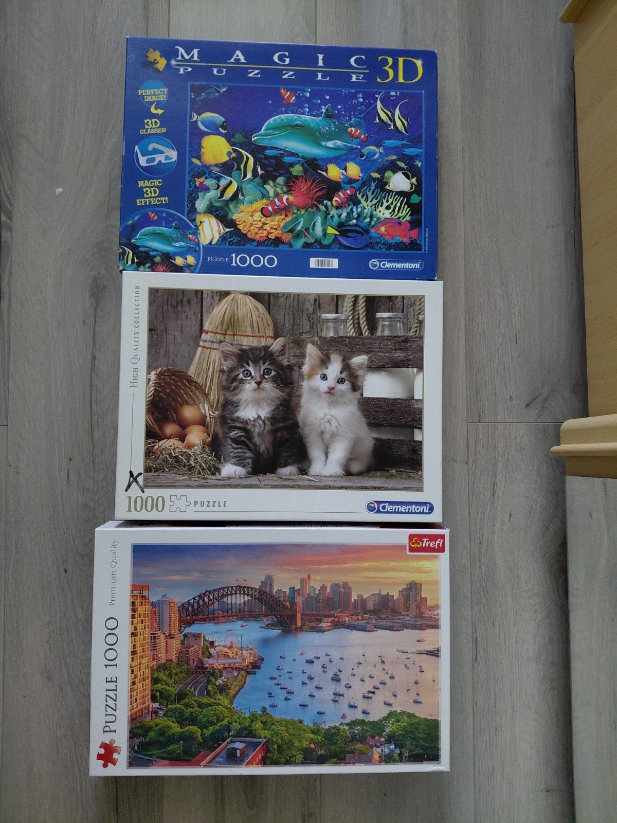 Puzzels Ophalen voor 3 euro alles, Ophalen, 500 t/m 1500 stukjes, Zo goed als nieuw