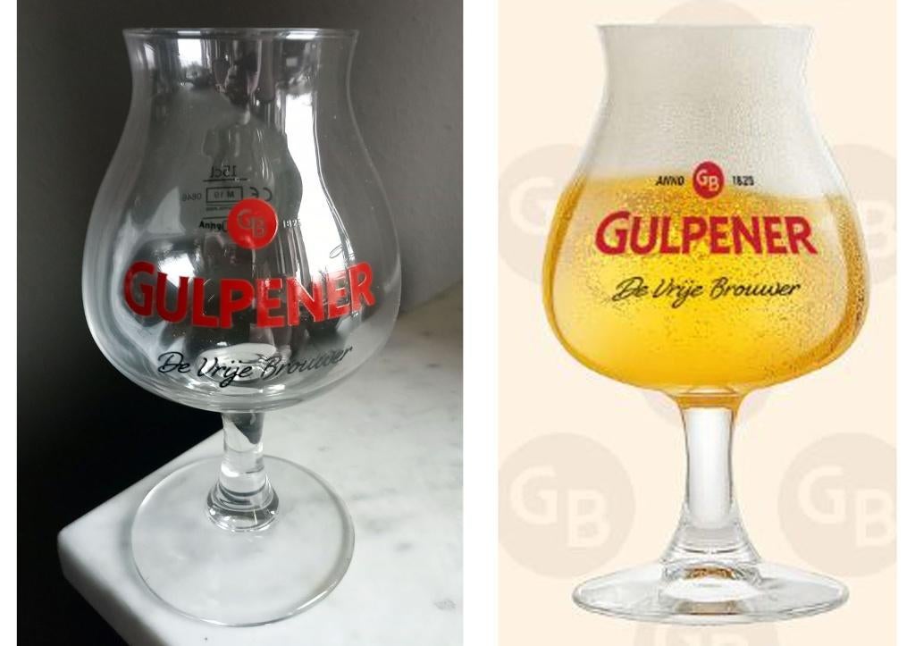 6 GULPENER PROEFGLAASJES 15cl, Ophalen of Verzenden, Zo goed als nieuw, Glas of Glazen, Overige merken