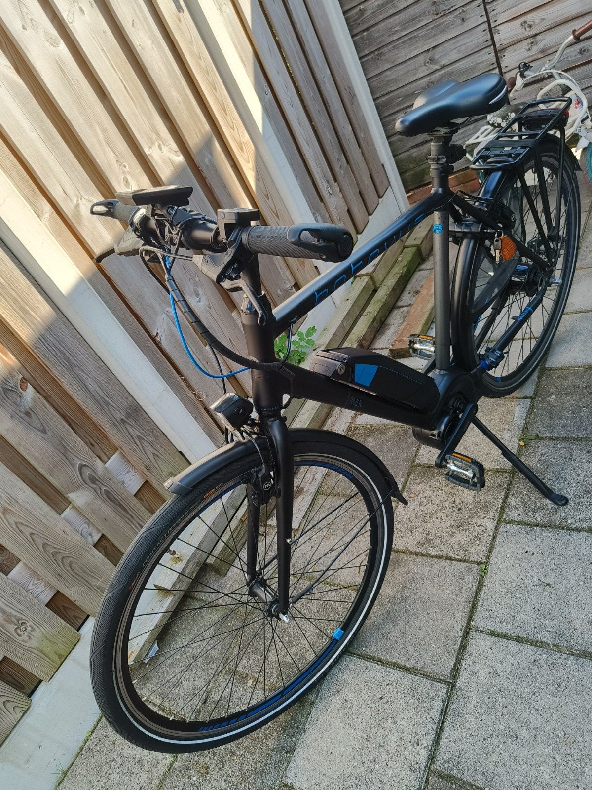 Batavus Razer E-bike 2014/2015 met veel extra's, Ophalen, Gebruikt, Batavus, 50 km per accu of meer