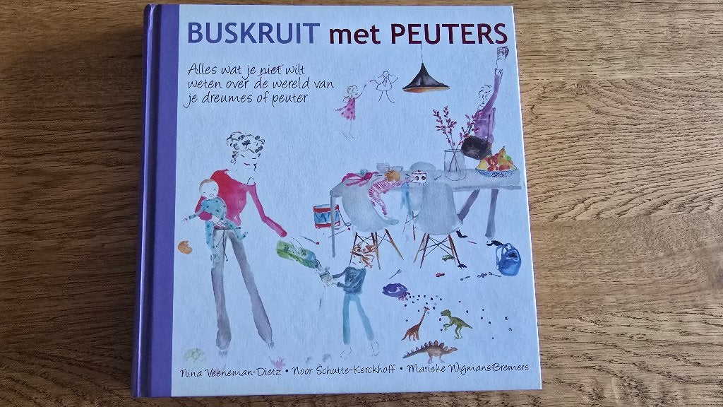 Buskruit met Peuters - boek, Ophalen of Verzenden, Zo goed als nieuw, 2 tot 3 jaar