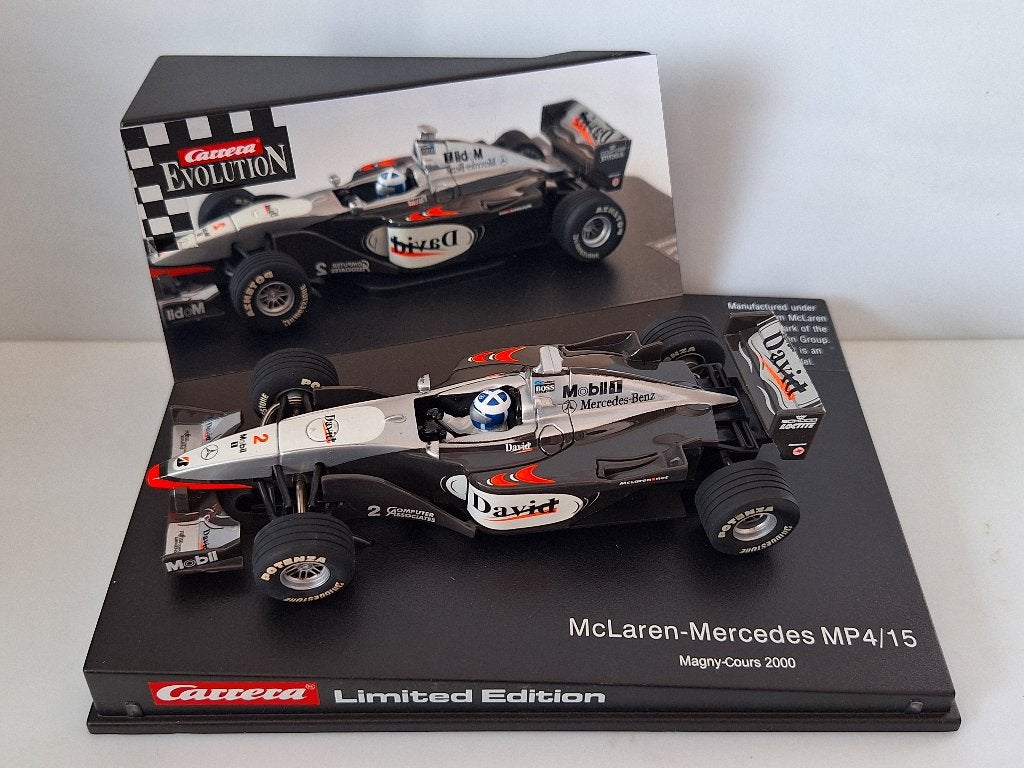 Carrera Evolution Mc-Laren D.Coulthard Limited ( LAATSTE ), Carrera, Racebaan, Carrera, Carrera