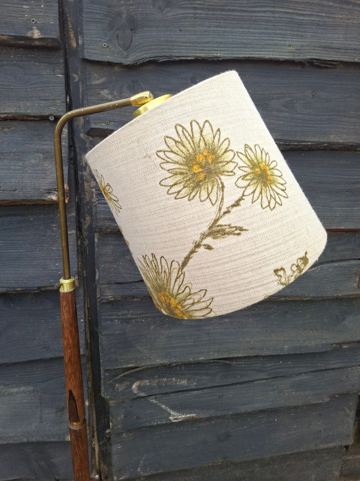 Vintage vloerlamp, Gebruikt, Vintage lamp, danish furniture, 100 tot 150 cm, Ophalen of Verzenden
