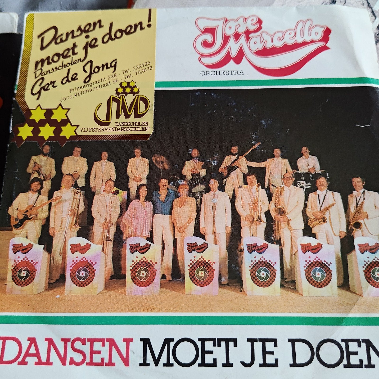 Jose Marcello Orchestra - Dansen Moet Je Doen! (LP), Ophalen of Verzenden, Gebruikt, 7 inch, Nederlandstalig