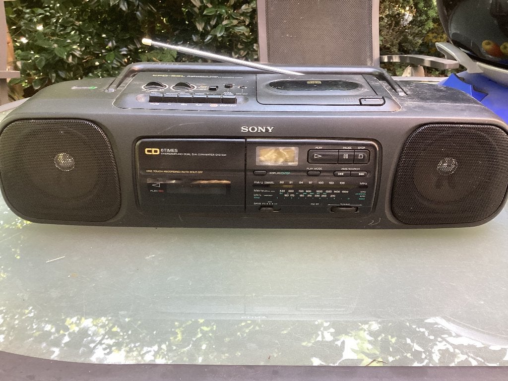 Sony CD Radio Cassette-Corder CFD-230L Boombox, Ophalen of Verzenden, Gebruikt, Radio, Met cd-speler