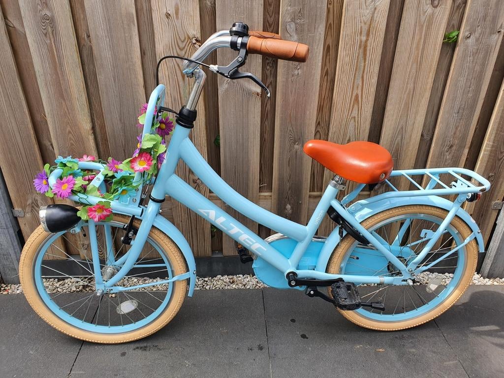 Altec 20 inch Meisjesfiets Transporter blauw, Fietsen en Brommers, Ophalen, Zo goed als nieuw, 20 inch of meer, Altec