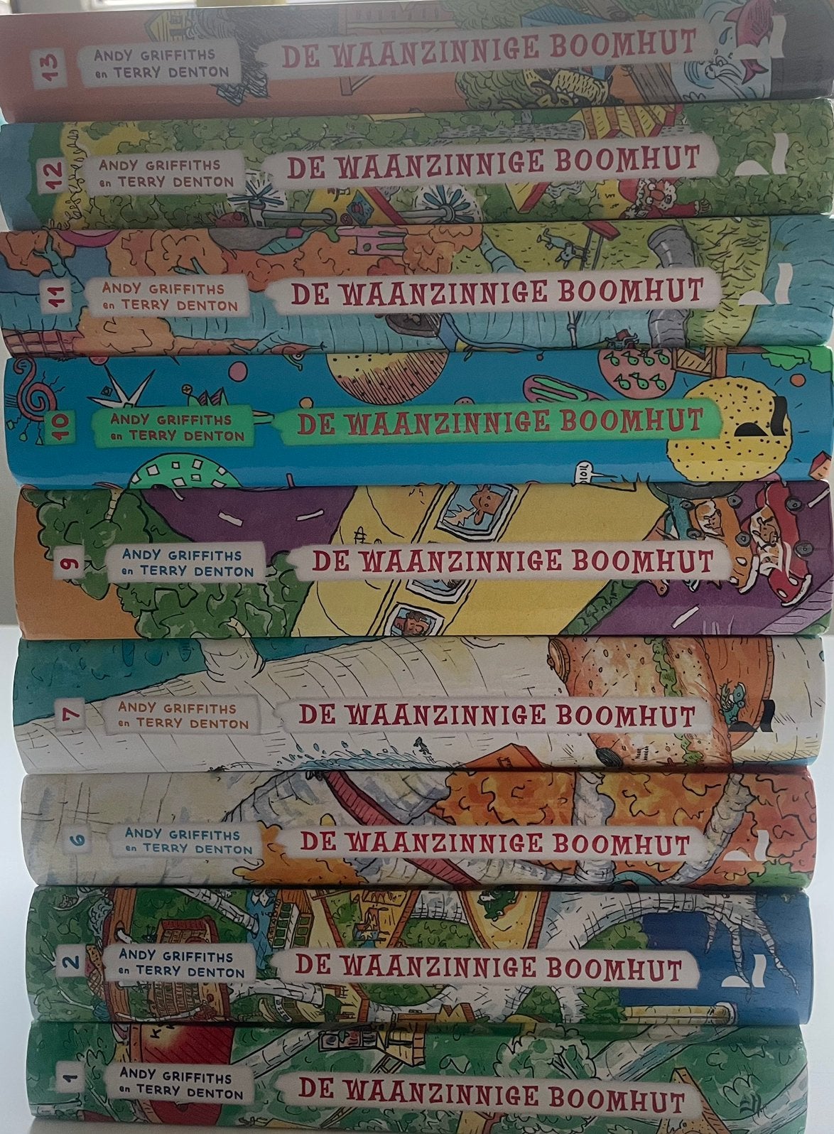 De waanzinnige boomhut, Ophalen, Zo goed als nieuw