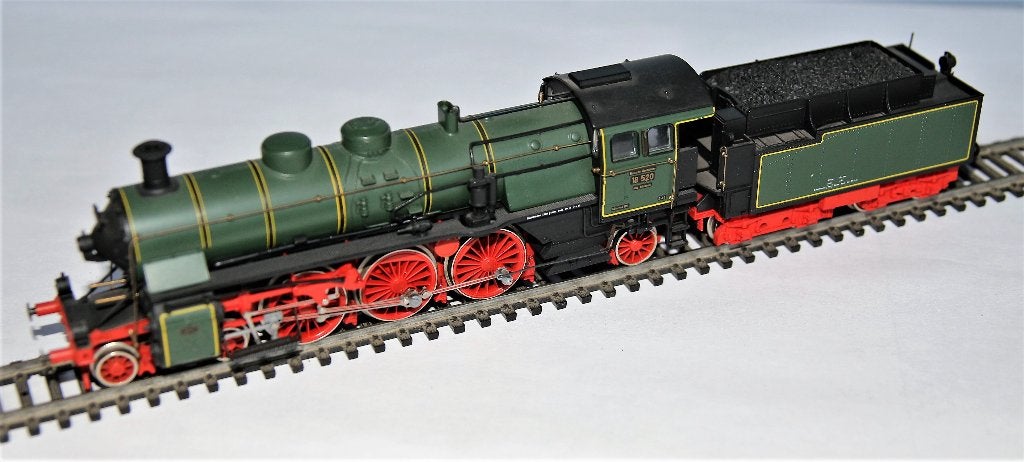 Groene stoomloc BR 18, Rivarossi  1368, Hobby en Vrije tijd, Overige merken, Ophalen of Verzenden, Zo goed als nieuw, Analoog
