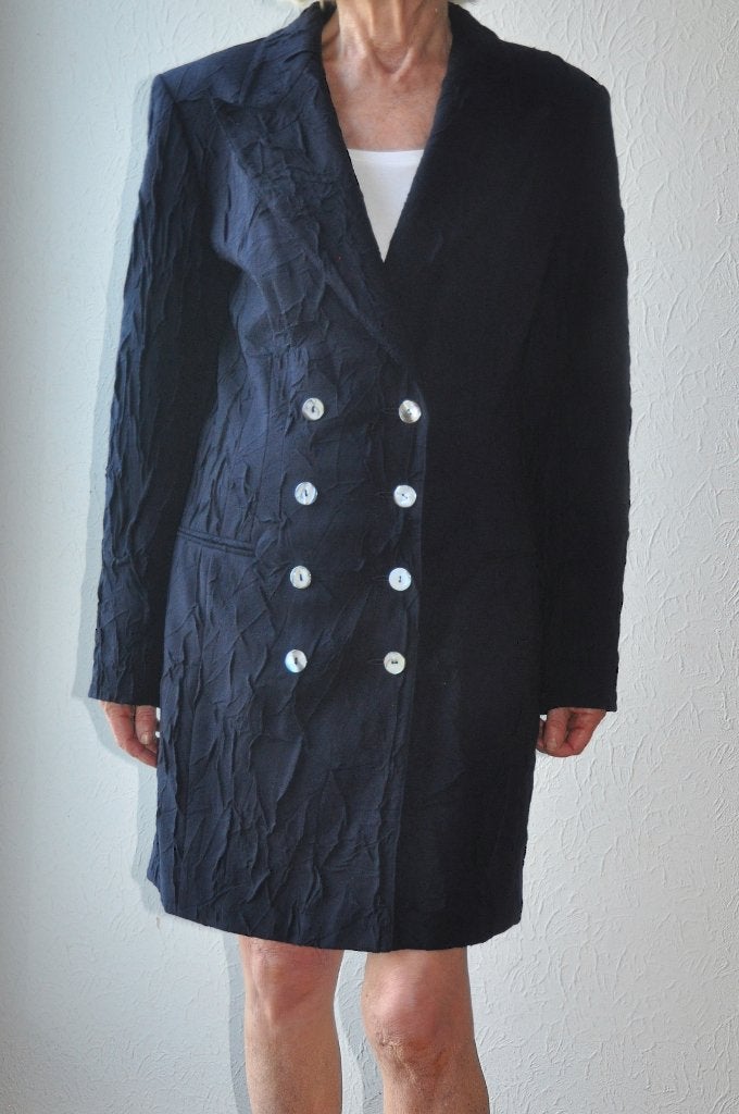 wart mantelpak van Olivier Strelli - maat 38, Kleding | Dames, Maat 38/40 (M), Olivier Strelli, Kostuum of Pak, Zwart