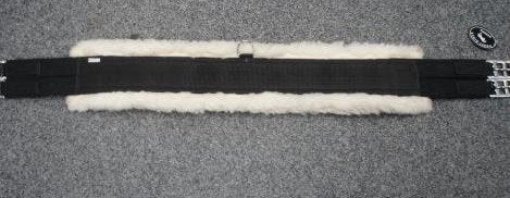 singel faux fur bont singel 130 cm zwart, Ophalen of Verzenden, Nieuw, Dressuur