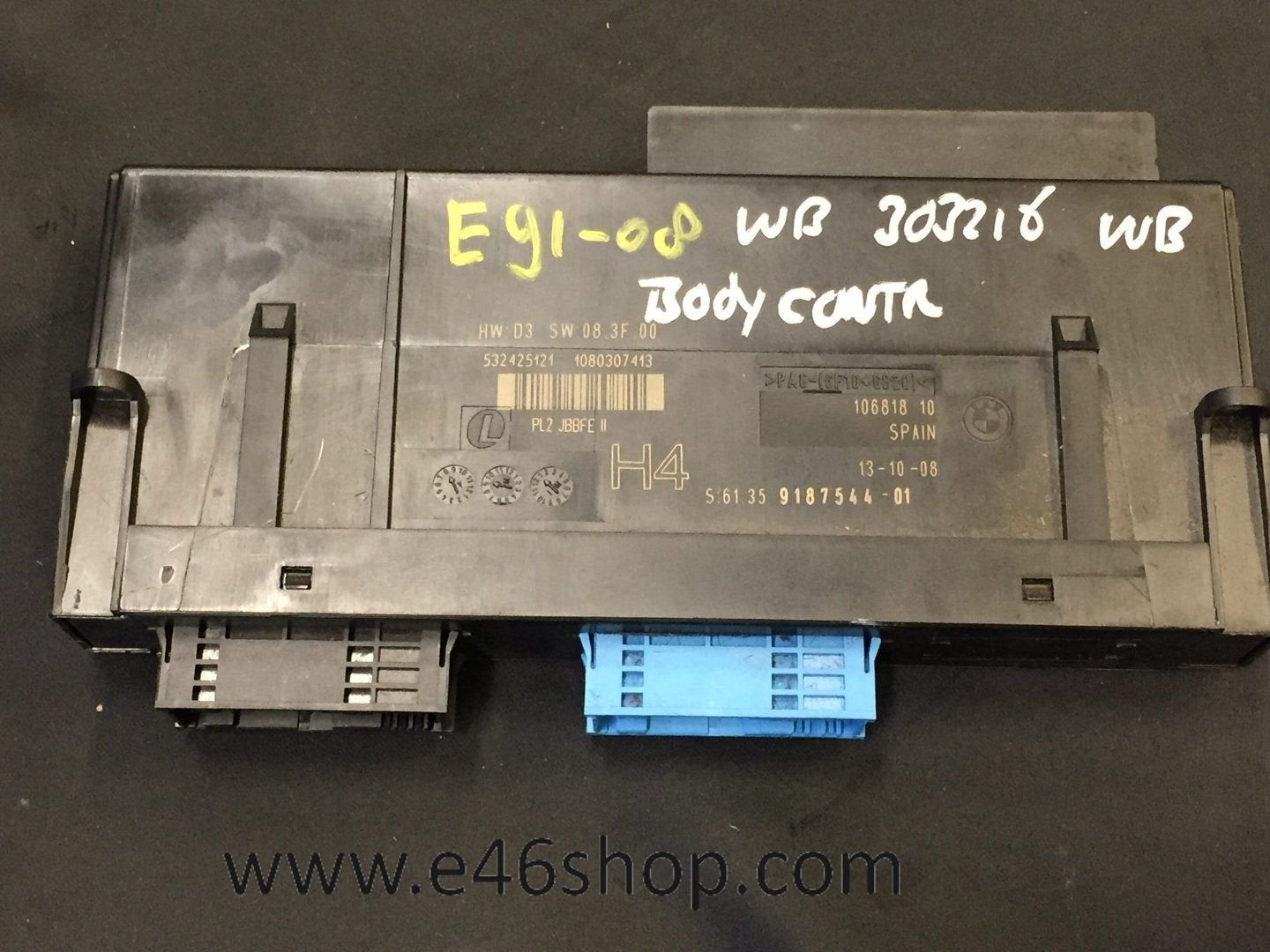 Body controle Comfort module BMW E90 E91 oe 9187544, Gebruikt, -, -, Ophalen of Verzenden