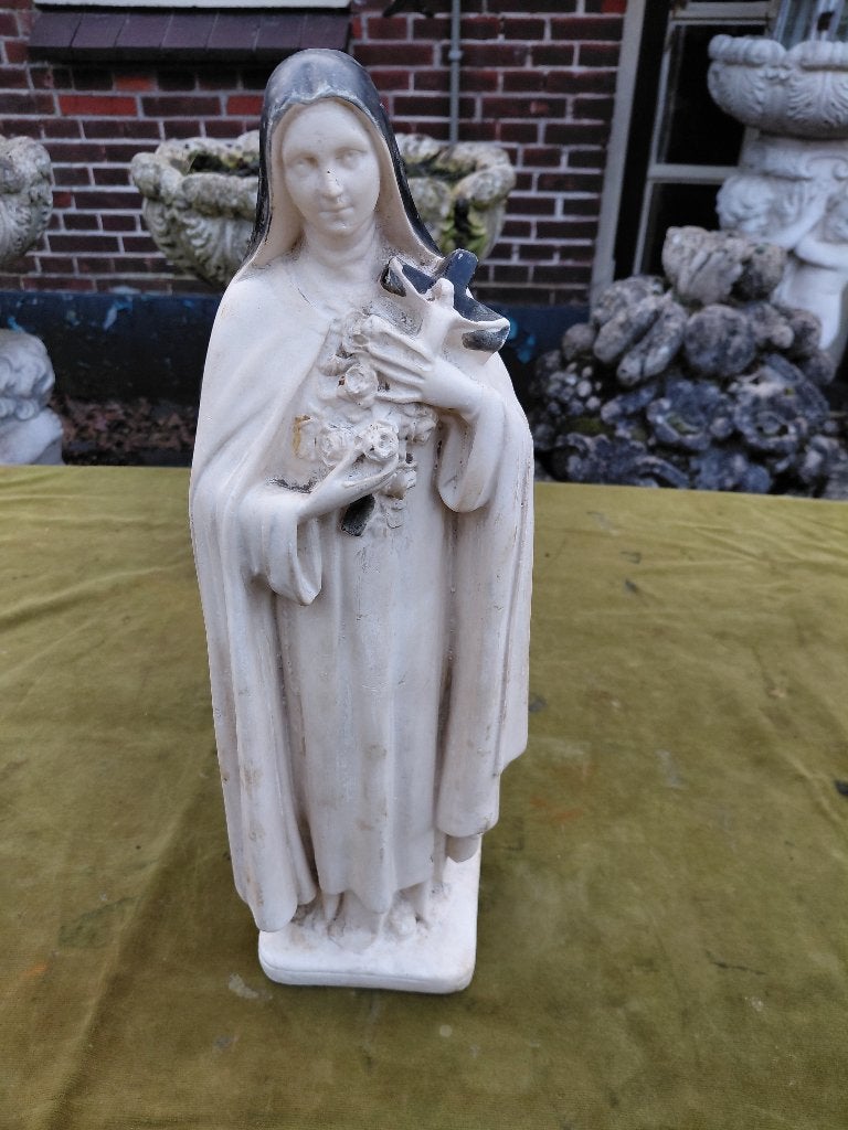 Antiek beeld, Heilige Theresia van Lisieux., Antiek en Kunst, Verzenden