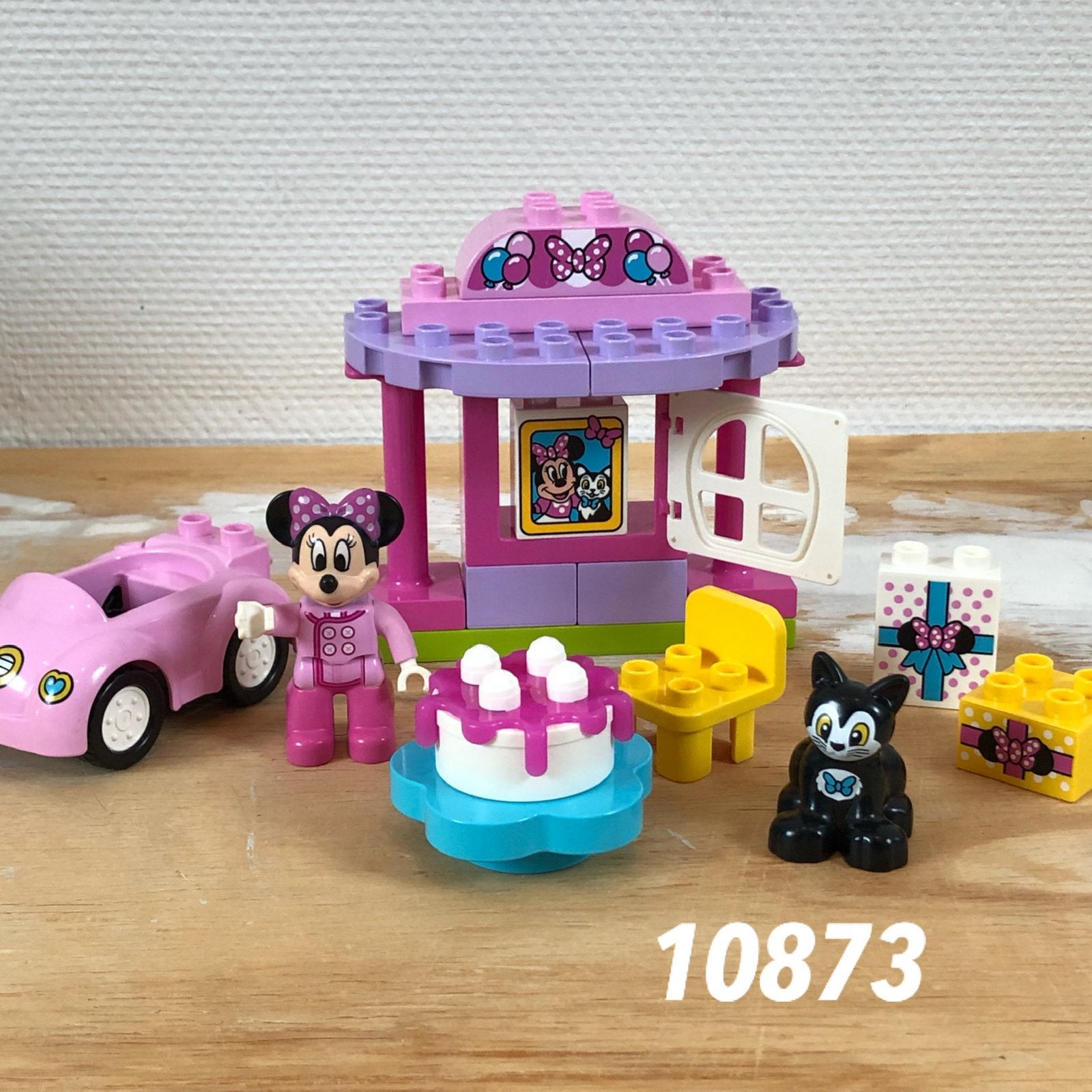 Duplo Minnie’s verjaardagsfeest 10873 (compleet) 7, Ophalen of Verzenden, Zo goed als nieuw, Complete set, Duplo
