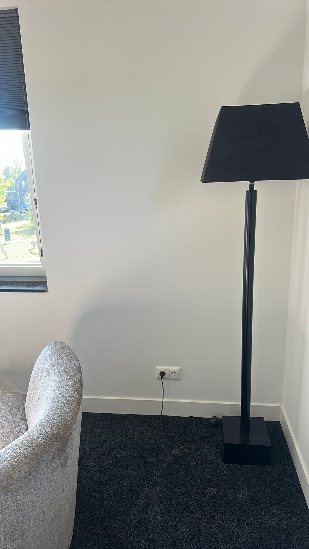 Staande lamp, Ophalen, Zo goed als nieuw, Metaal, 150 tot 200 cm