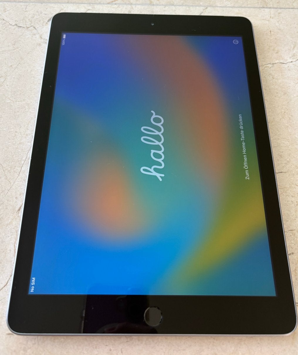 Apple iPad 5e generatie Wi-Fi Zilver, Computers en Software, Apple iPads, Apple iPad, Zo goed als nieuw, 128 GB, Wi-Fi