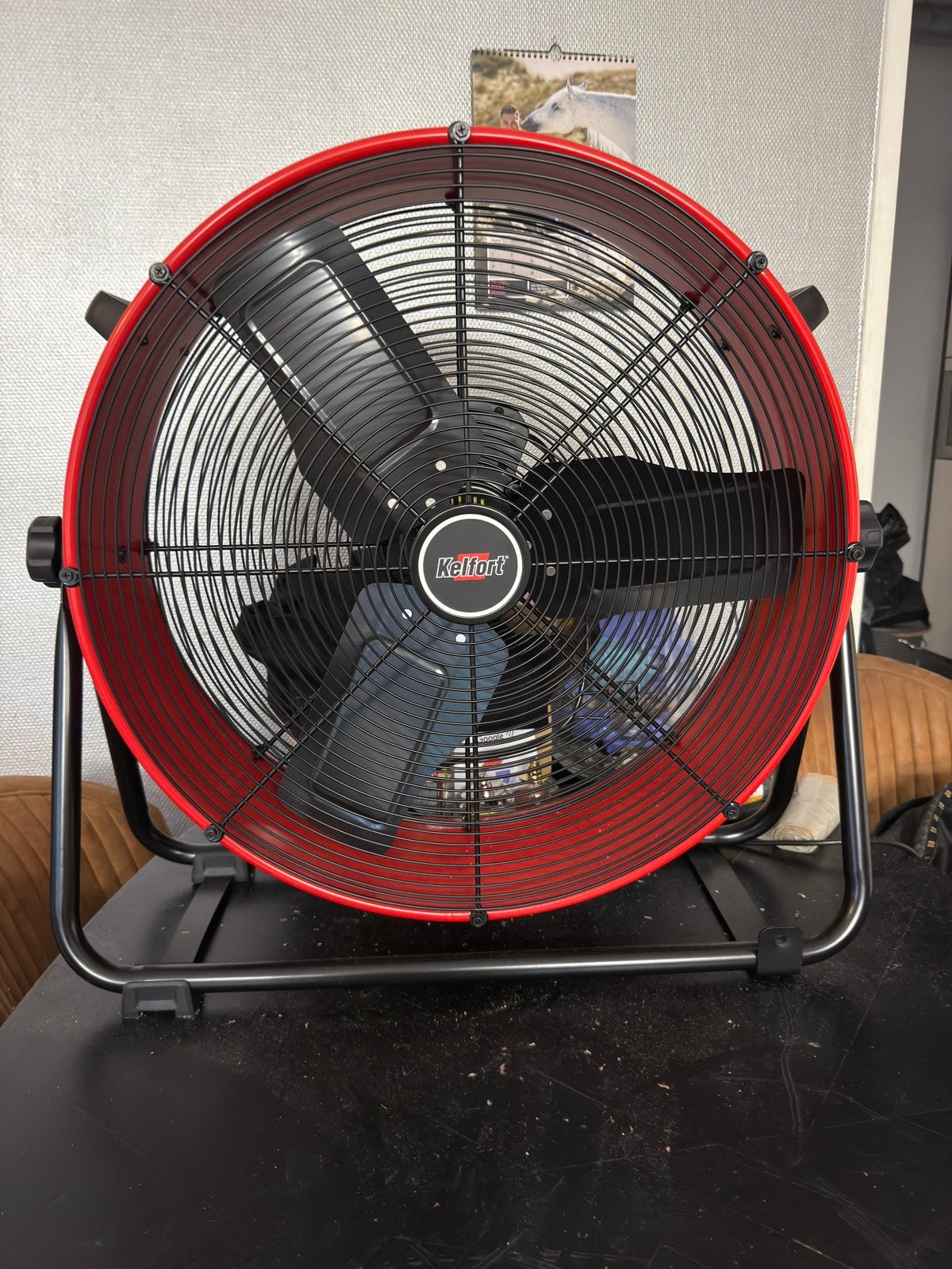 Kelfort ventilator, Witgoed en Apparatuur, Ophalen of Verzenden, Zo goed als nieuw, Statiefventilator