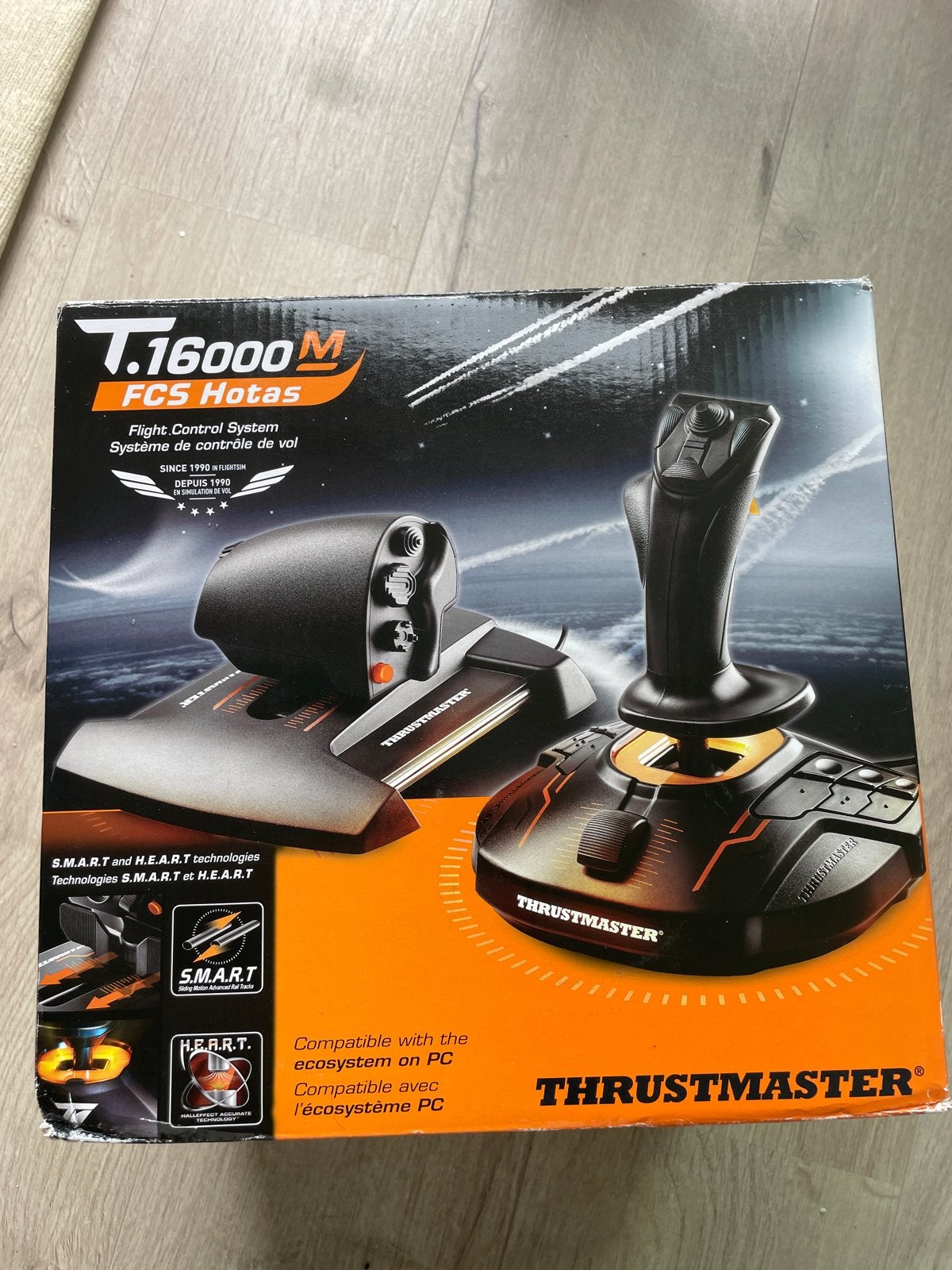 Thrustmaster T.16000M FCS Hotas Flight Stick, Spelcomputers en Games, Online, 1 speler, Ophalen of Verzenden, Zo goed als nieuw